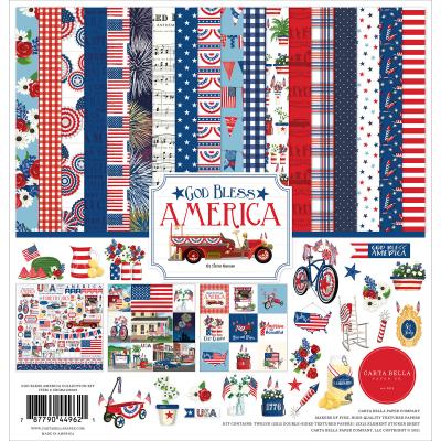 Carta Bella God Bless America Designpapier - Collection Kit